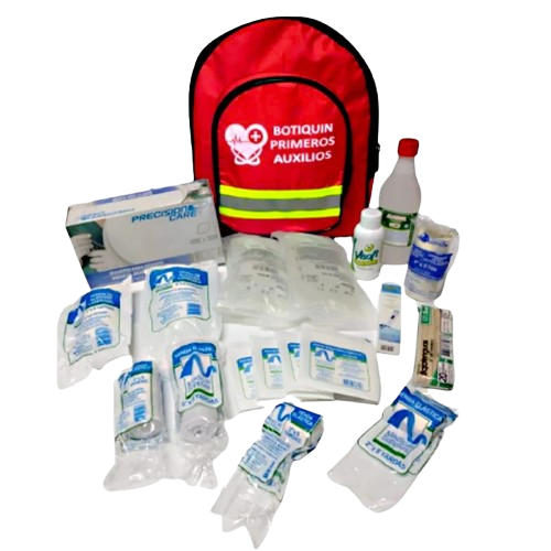 Botiquín de primeros auxilios completo para empresas y seguridad industrial
