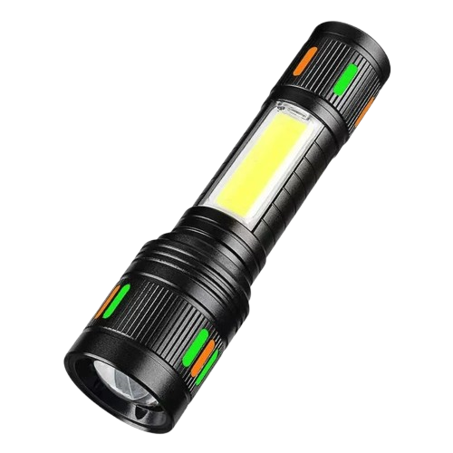 Linterna LED táctica recargable de alta potencia